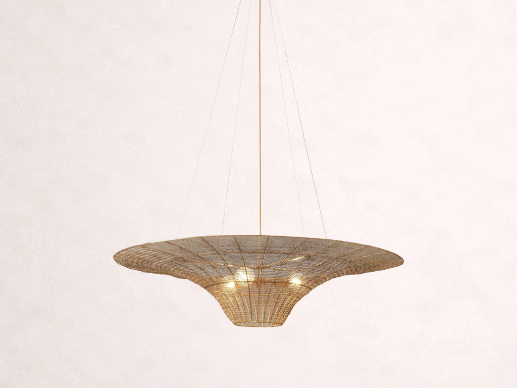 Mirza Caping Chandelier 48-Inch