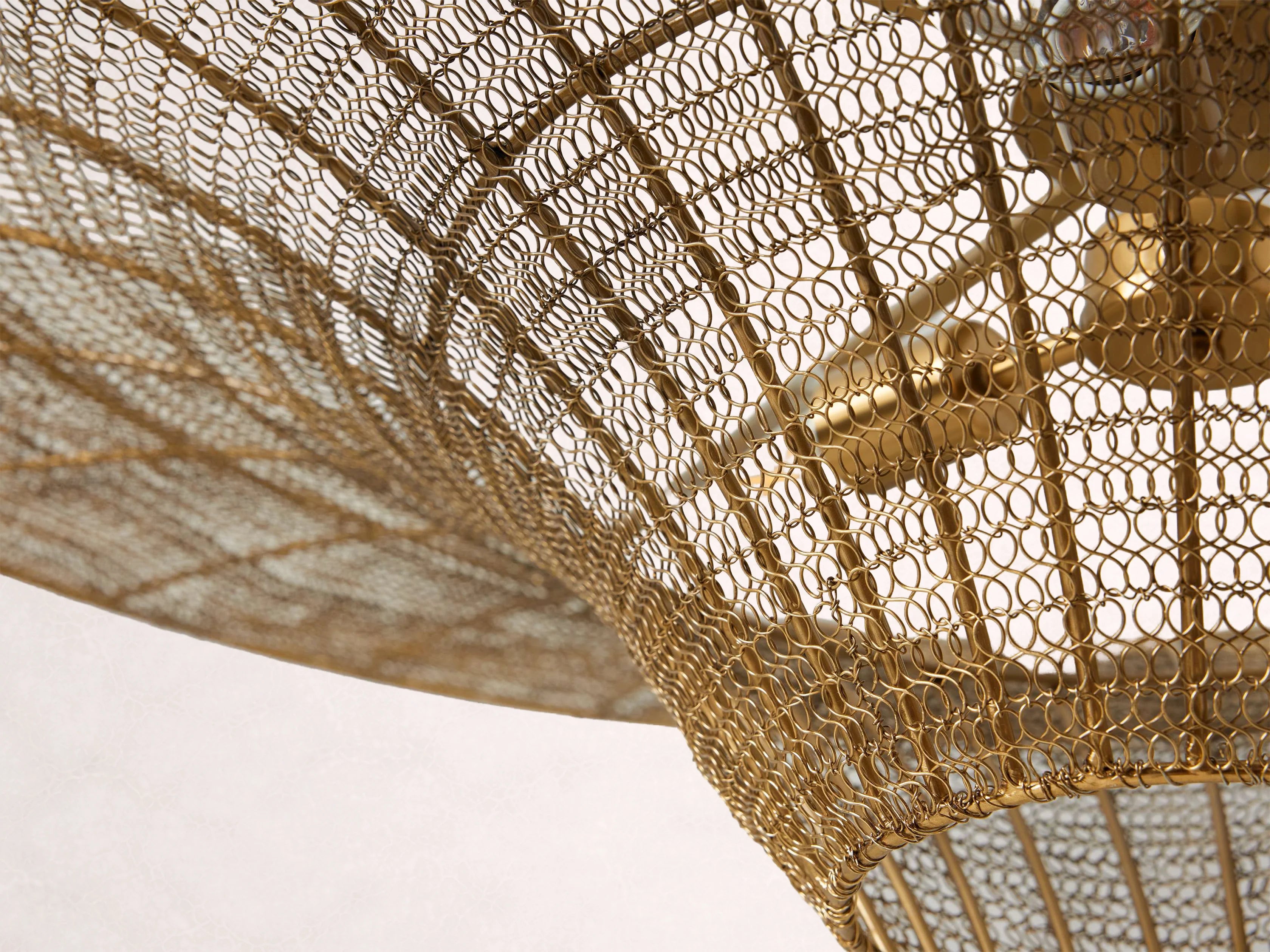 Mirza Caping Chandelier 48-Inch
