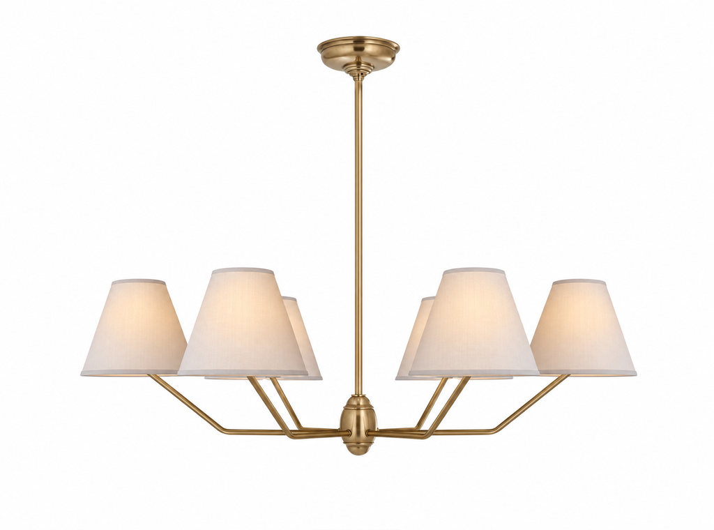 Burke 6-Light Large Chandelier
