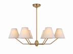 Burke 6-Light Large Chandelier