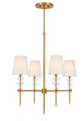 Baker Glass Chandelier