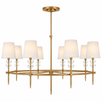 Bryant Glass Large Ring Chandelier