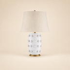 Polka Dot Porcelain Table Lamp