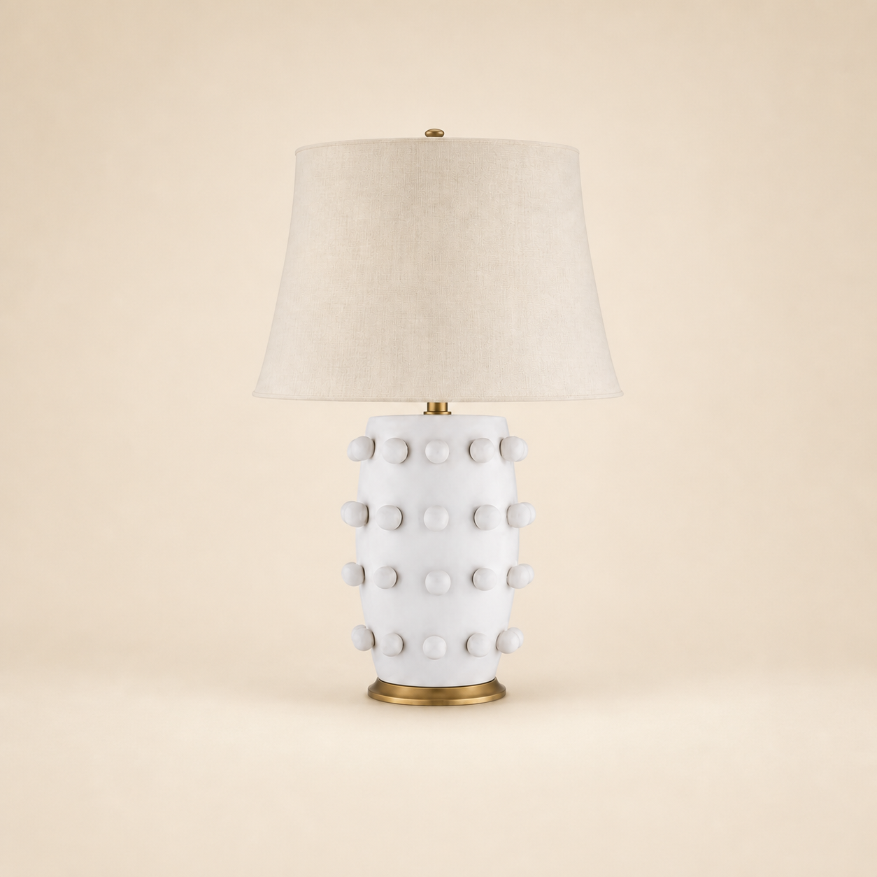 Polka Dot Porcelain Table Lamp