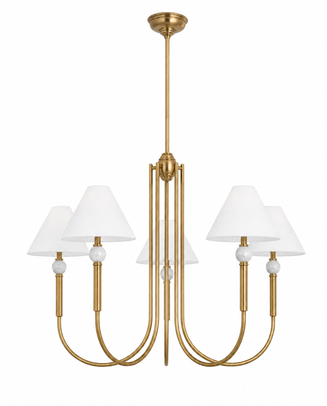 Porteau 5 Light Large Chandelier