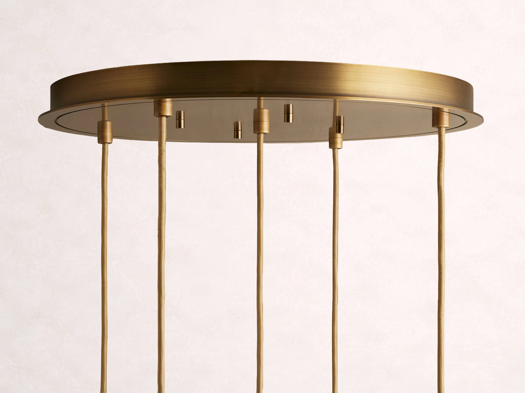 Matthie Metal Round Chandelier 15-Inch