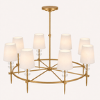 Bryant Glass Large Ring Chandelier