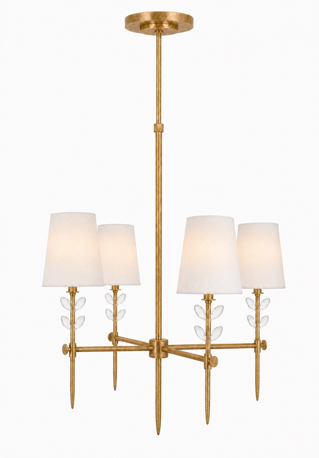 Baker Glass Chandelier