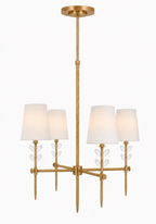 Baker Glass Chandelier