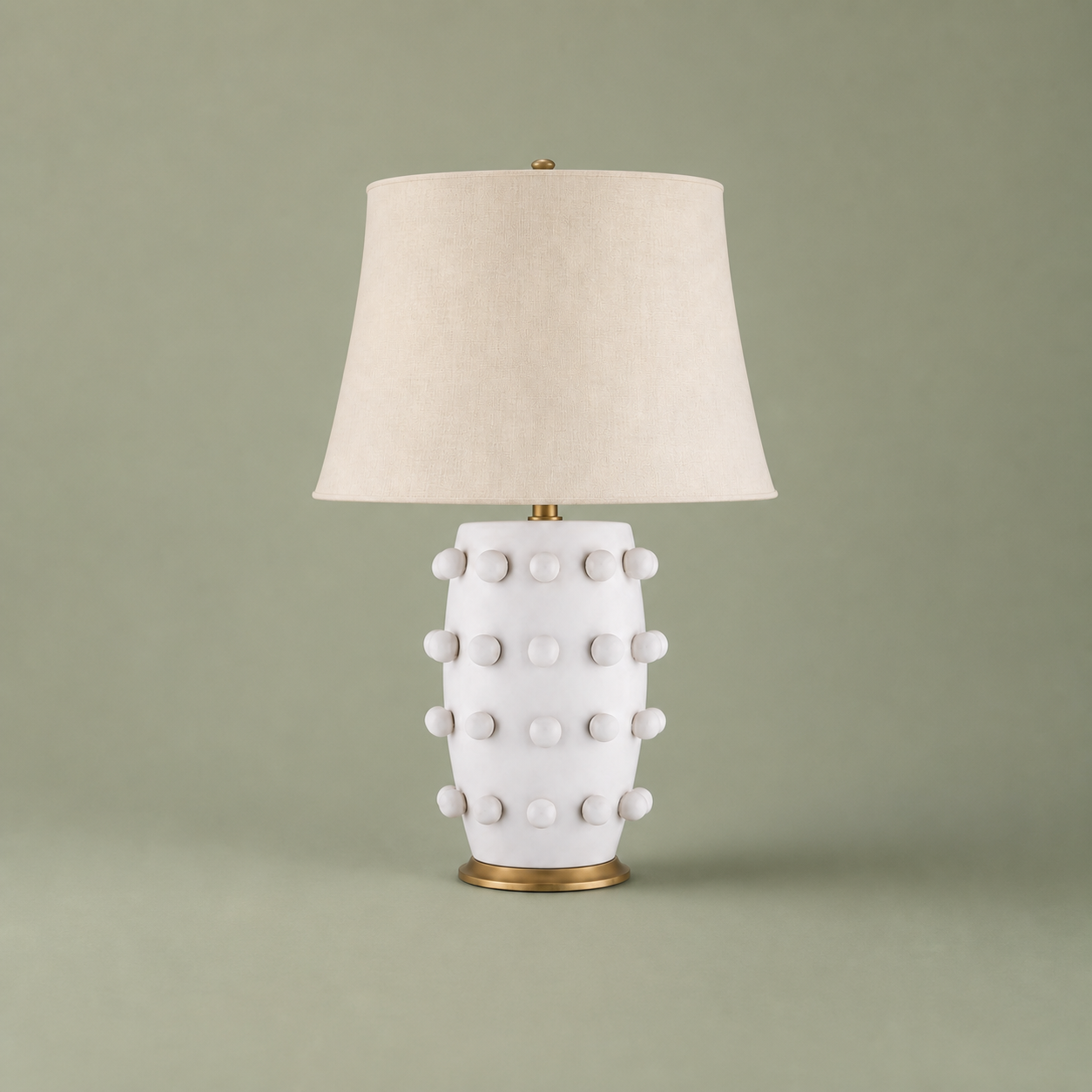 Polka Dot Porcelain Table Lamp