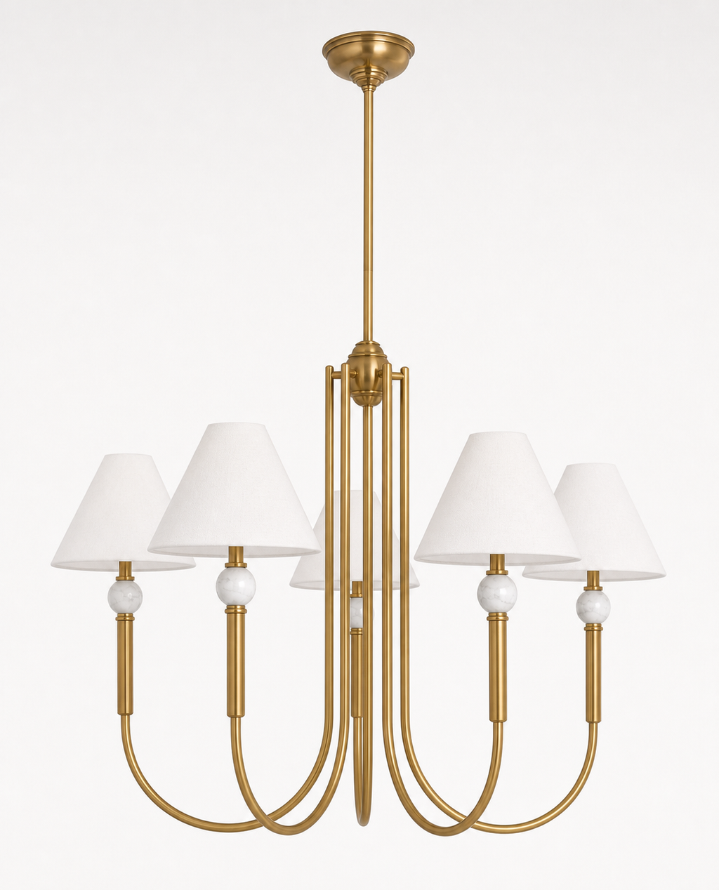 Porteau 5 Light Large Chandelier
