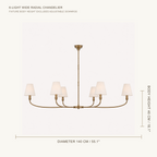 Piaf Grande Chandelier