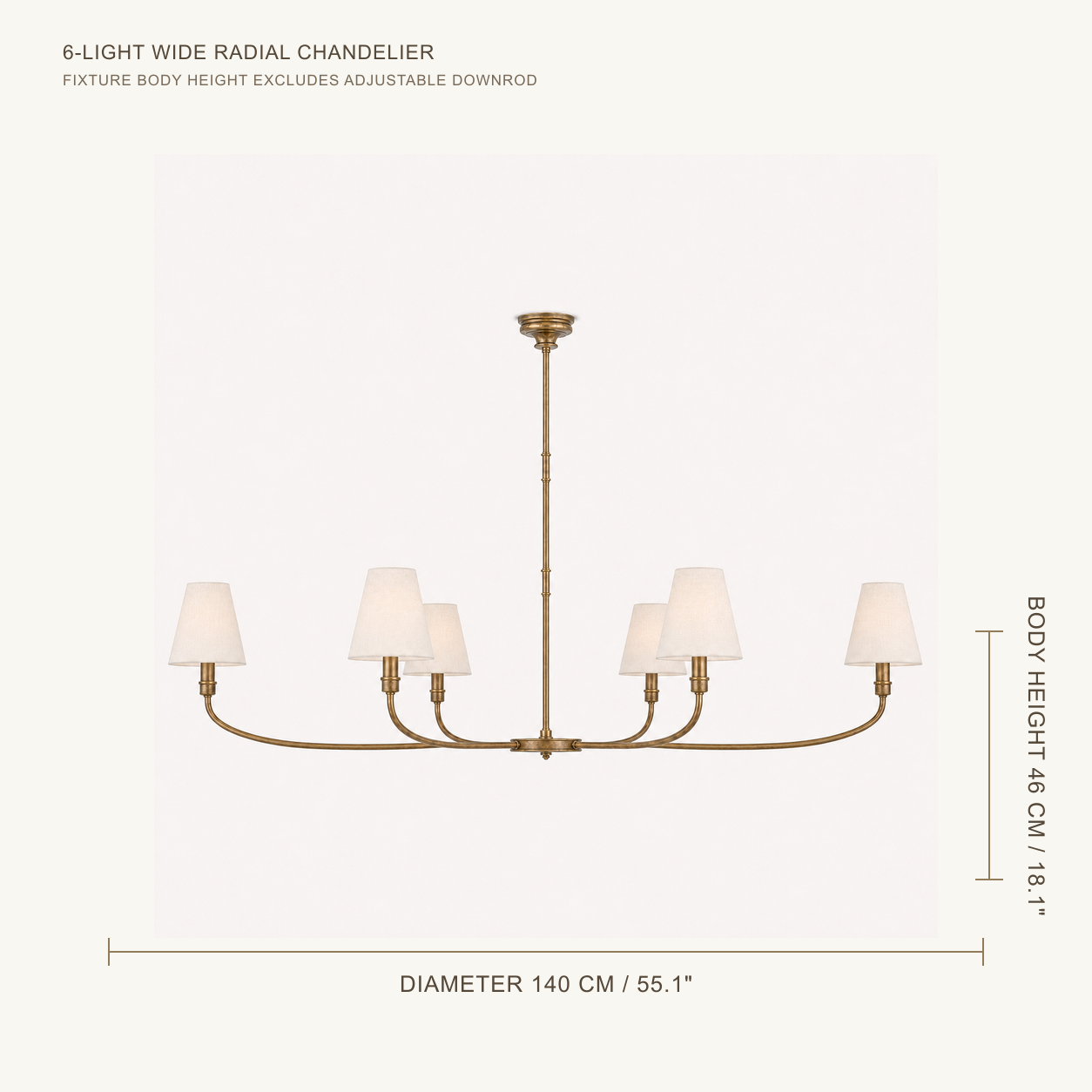 Piaf Grande Chandelier