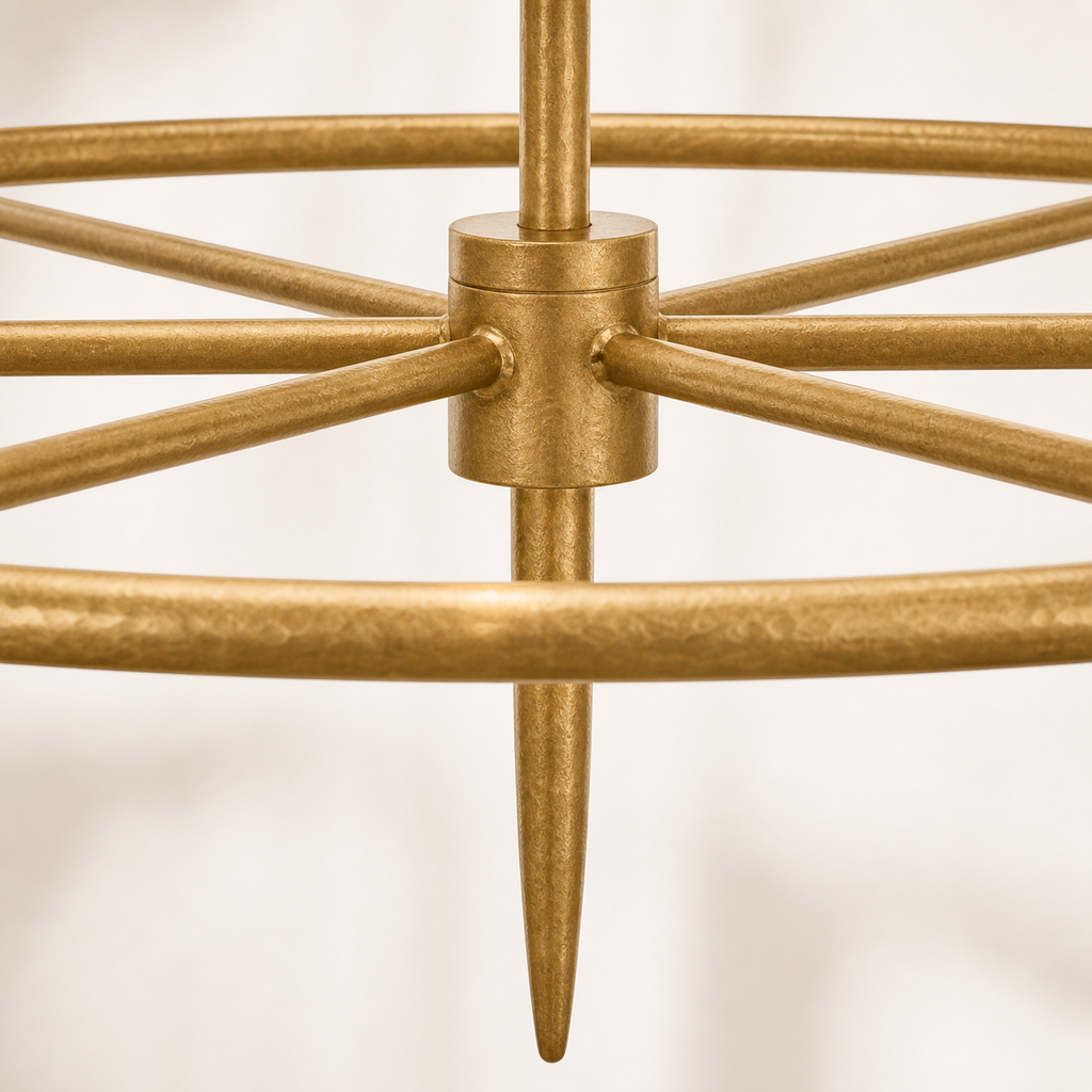 Bryant Glass Large Ring Chandelier