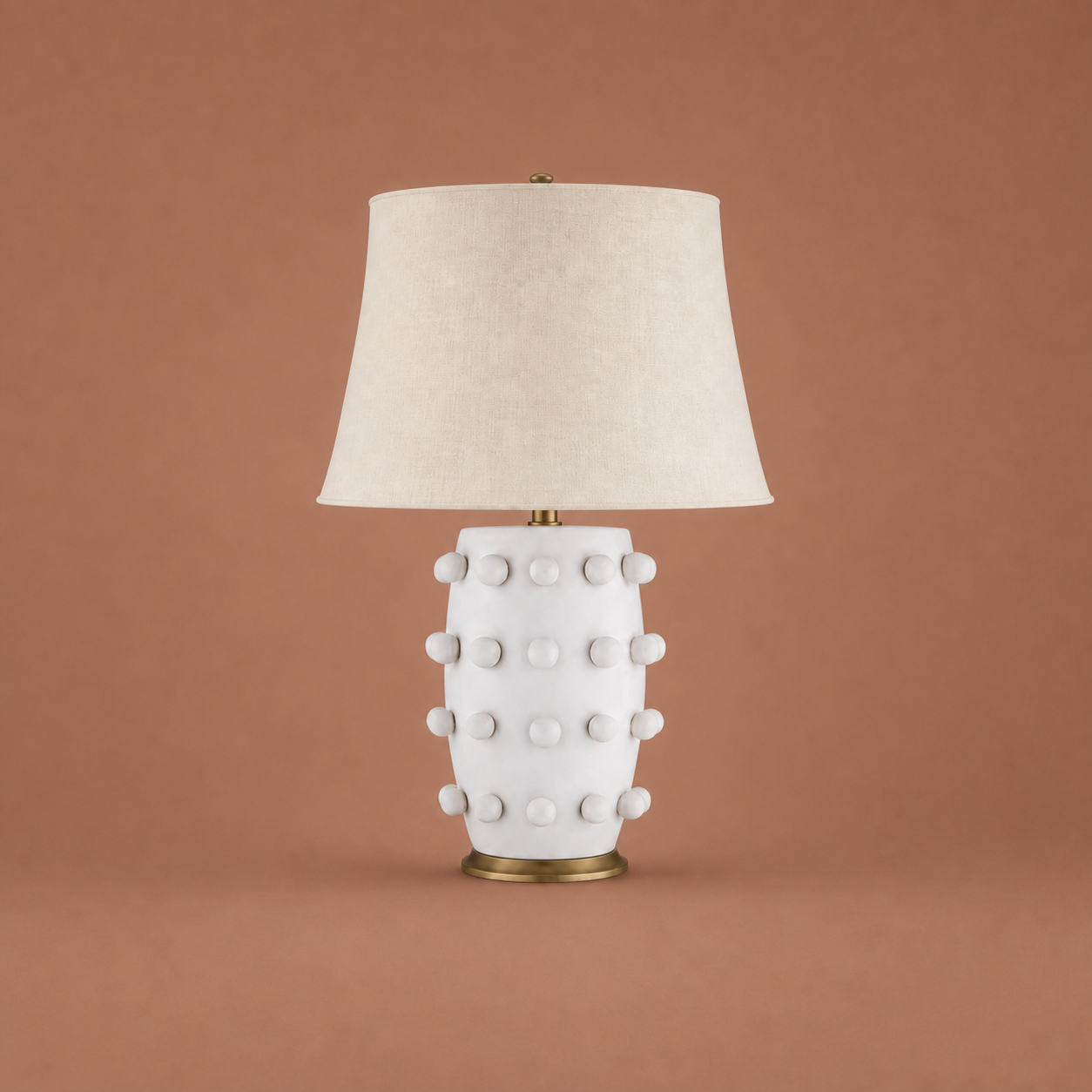 Polka Dot Porcelain Table Lamp