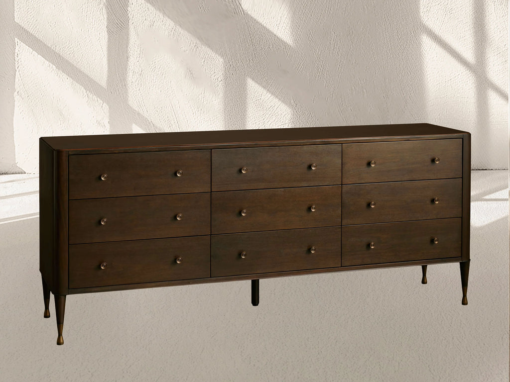 Laurent Nine-Drawer Dresser