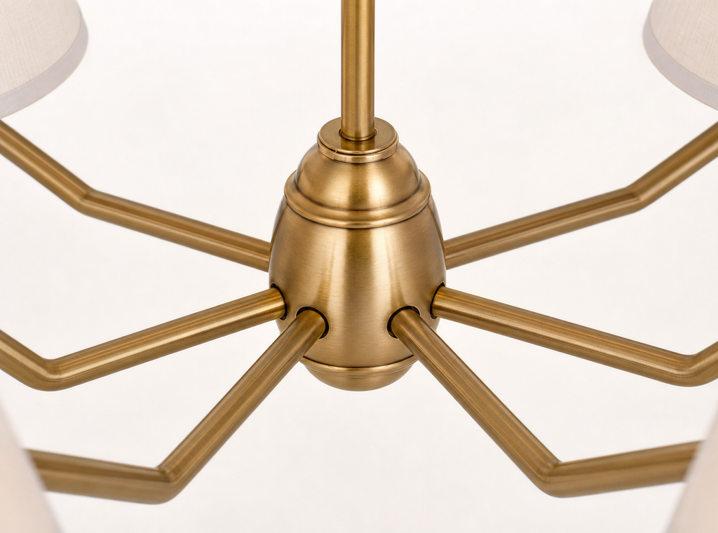 Burke 6-Light Large Chandelier