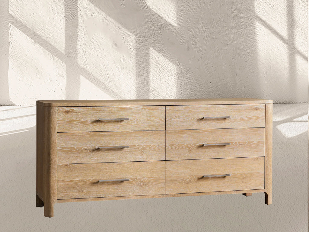Calista Six-Drawer Dresser