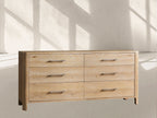 Calista Six-Drawer Dresser