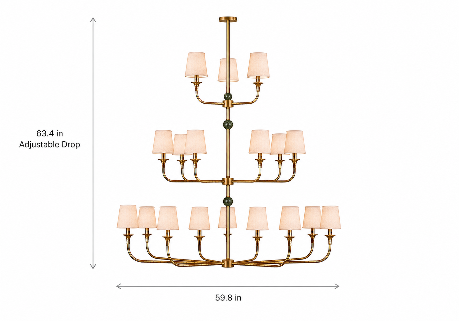 Tavro Enli Chandelier