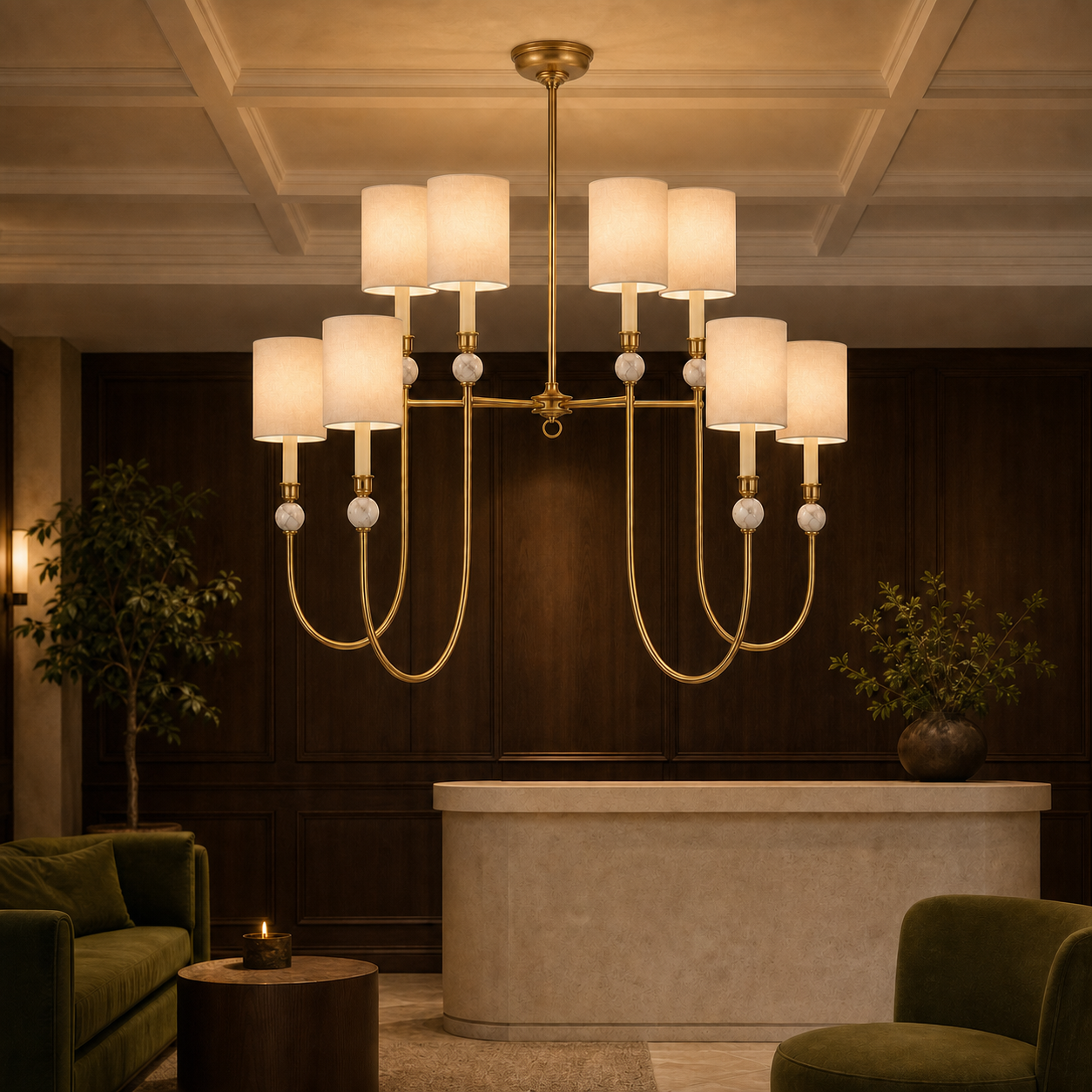 Veendome Large Chandelier