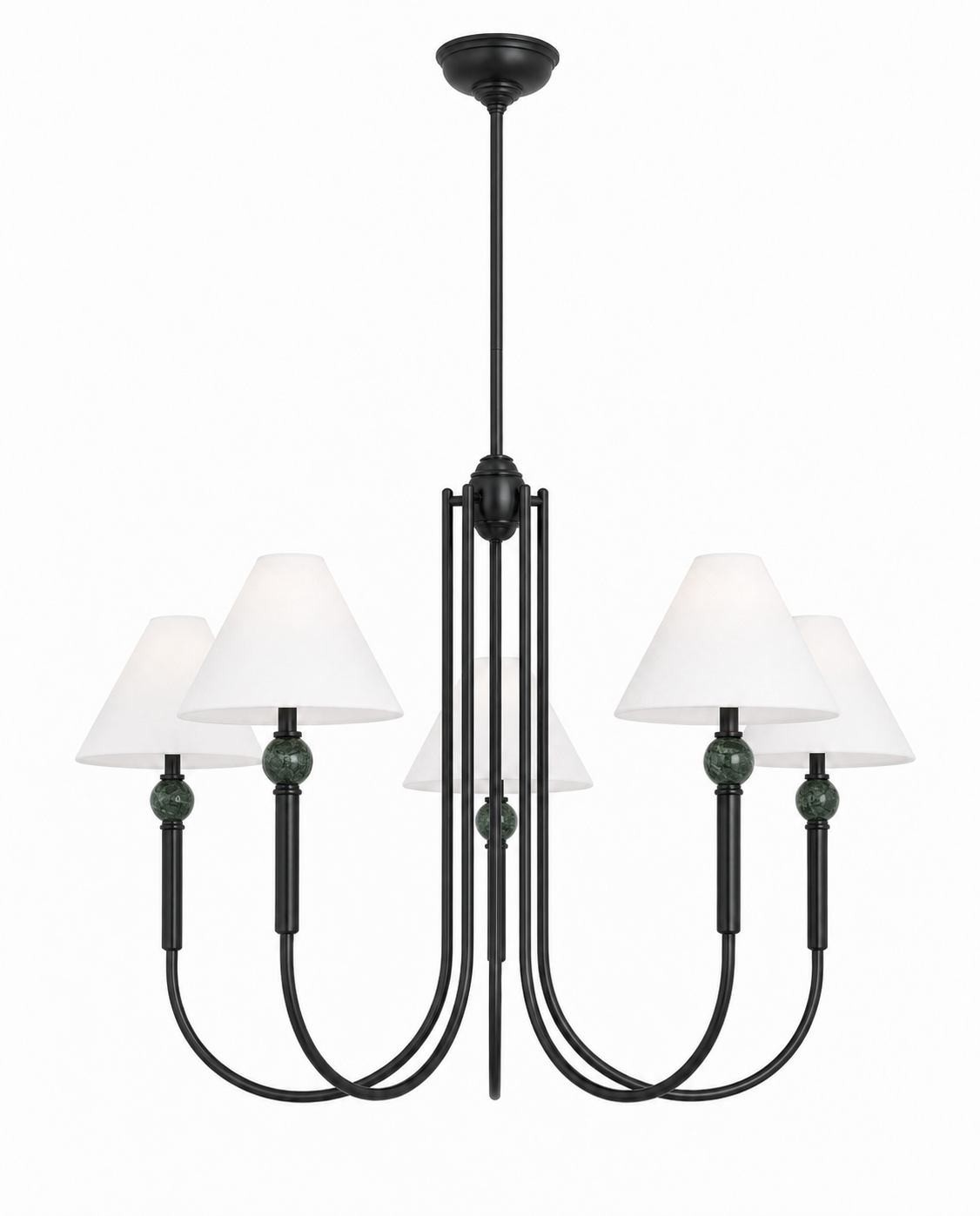 Porteau 5 Light Large Chandelier