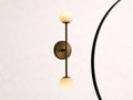 Girouette Alabaster Double Sconce