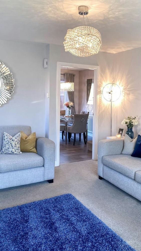 Round Crystal Ring Chandelier in Silver / gold Finish for Lowg-Ceiling