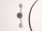 Girouette Alabaster Double Sconce