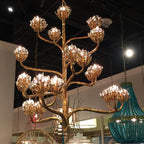 Mina Luxury Branch Flower Chandelier