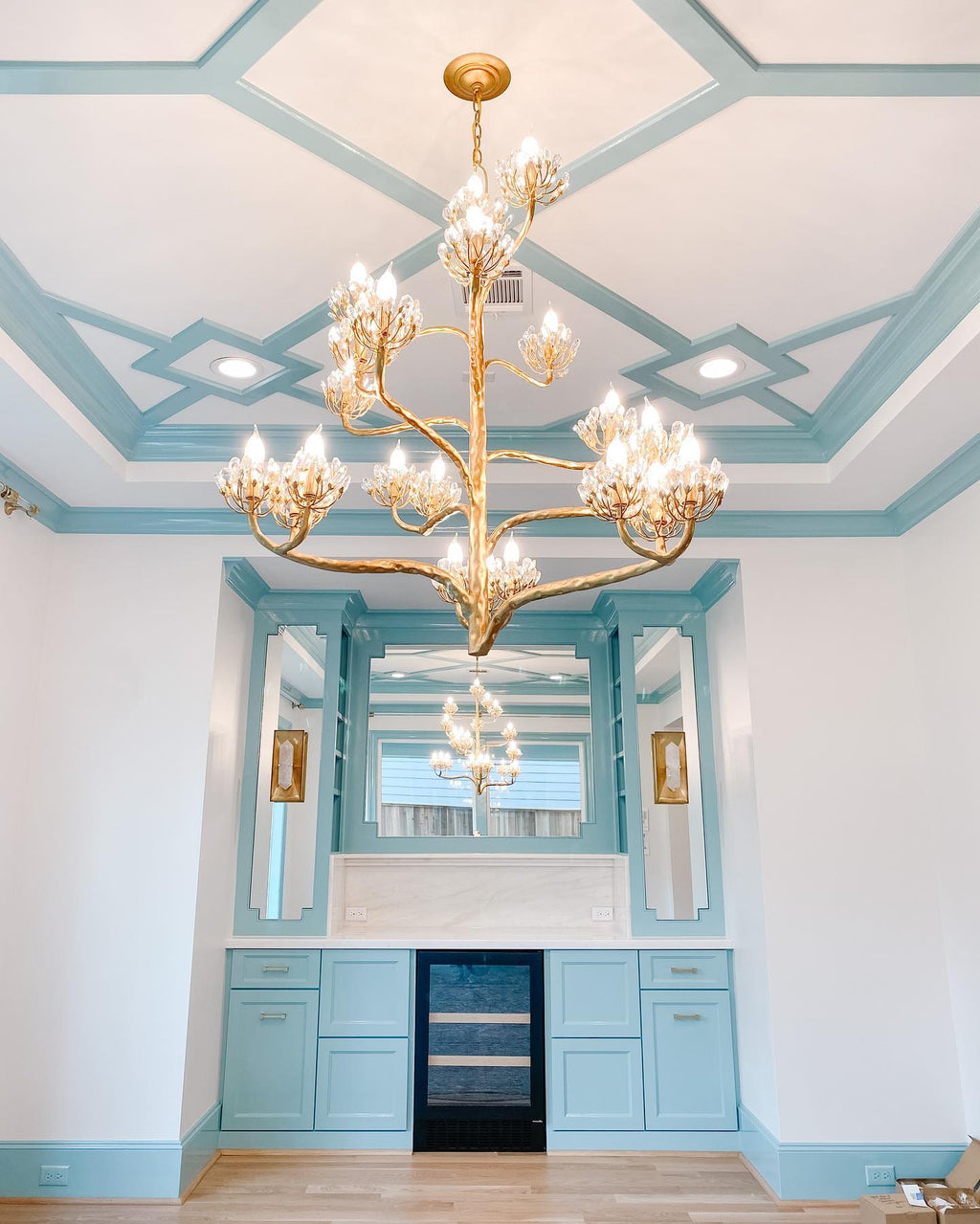 Mina Luxury Branch Flower Chandelier