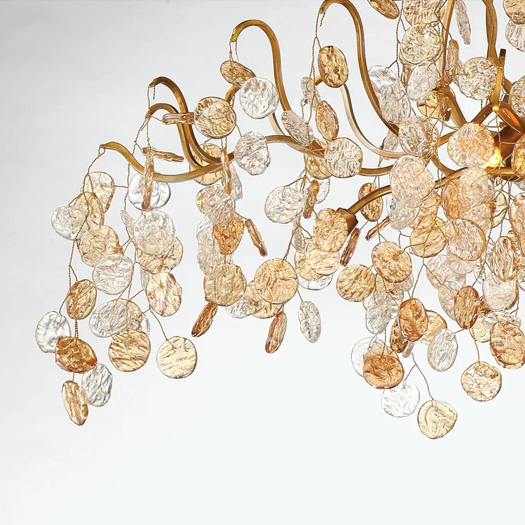 Lignia Branch Round Multi-Tier Chandelier 33light 47-Inchw