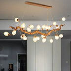 Art Clear Elegance Bubble Branch Linear Chandelier
