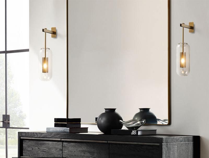Vadim Glass Wall Lamp