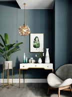 Glass Petal Pendant Light
