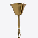 Clear Pallina Chandelier 28"