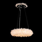 Modern Round / oval / linear / square Natural Crystal Chandelier