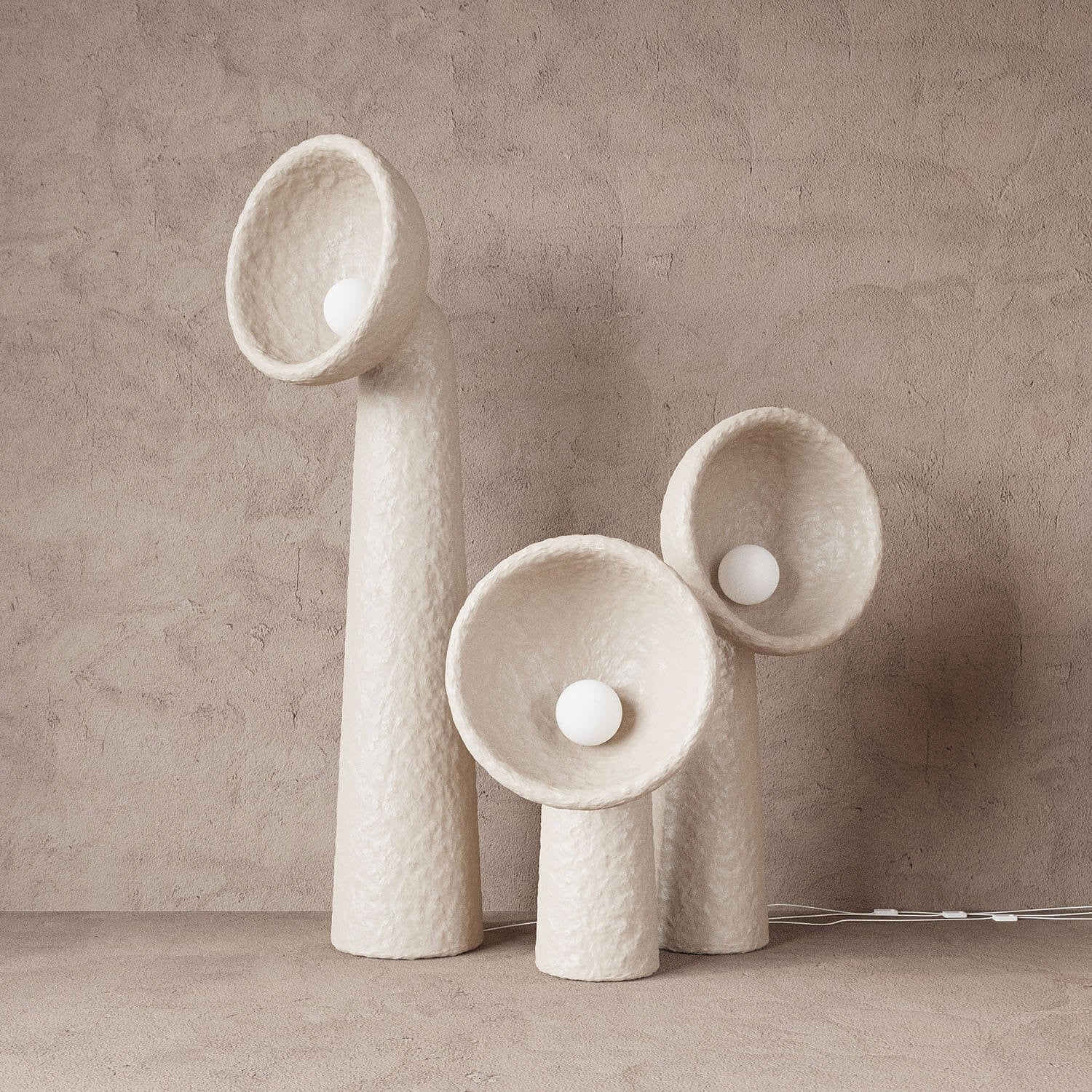 Echo Sculptural Floor Lamp