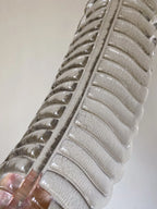 Murano Chandelier – 36 Glass Leaves – Smoked