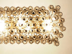 Murano Chandelier – Poliedri – 84 Glasses – Smoked