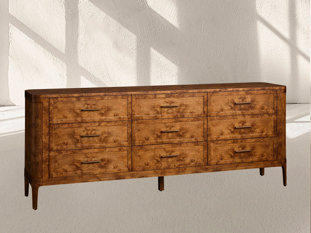 Mogadore Nine-Drawer Dresser