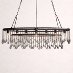 Aubrey 7 Light Oval Chandelier
