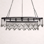 Aubrey 7 Light Oval Chandelier