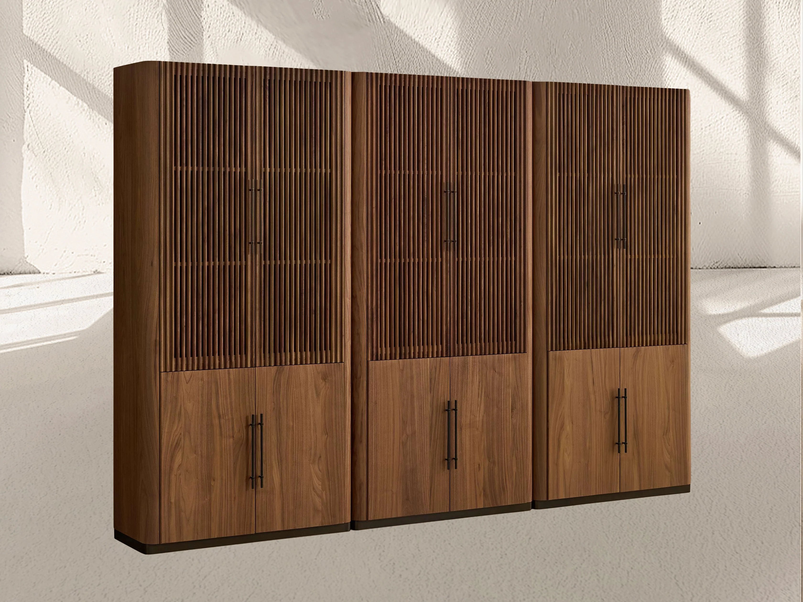 Piermont Modular Reeded Cabinet