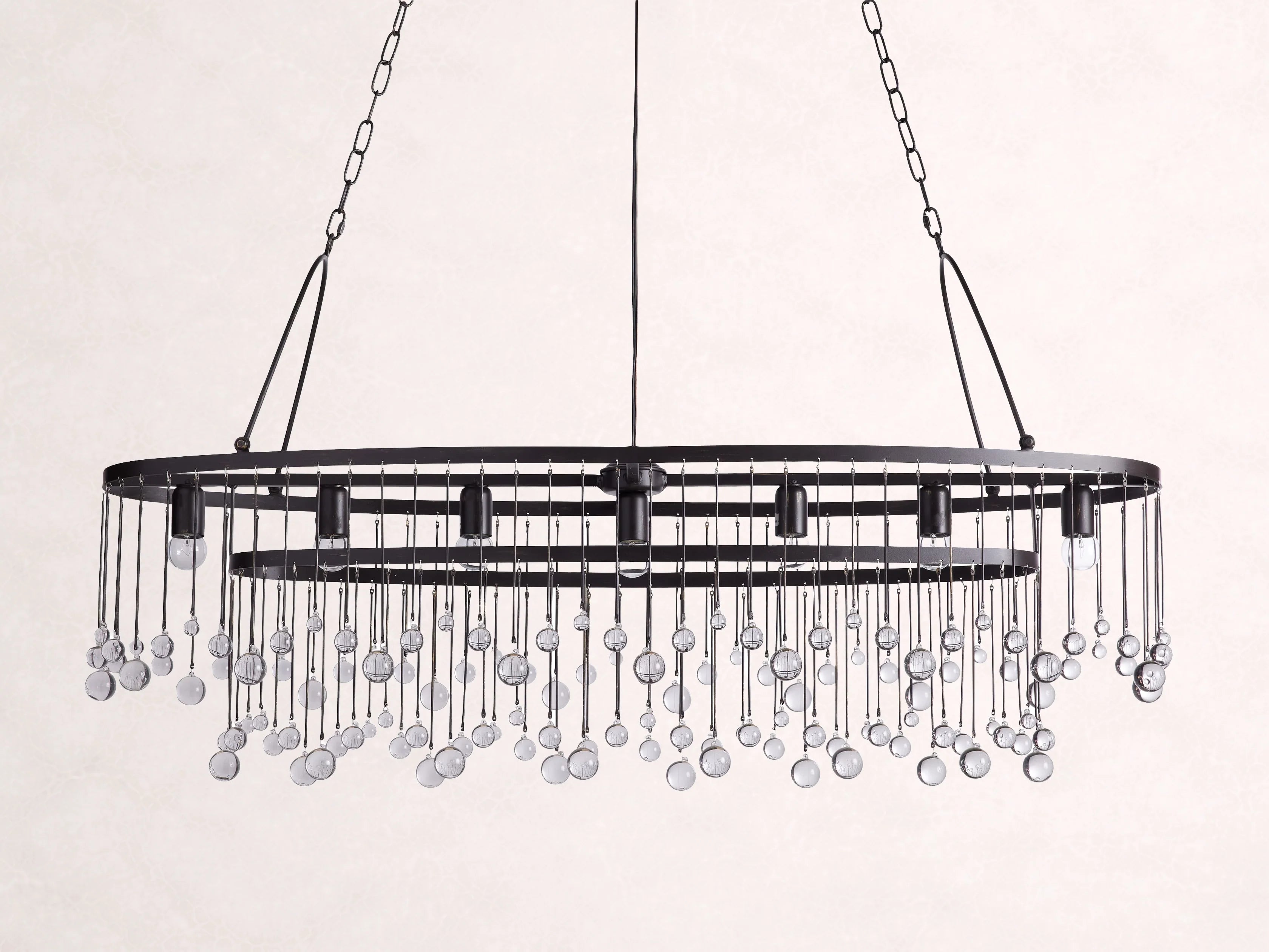 Aubrey 7 Light Oval Chandelier