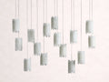 Gianna Rectangular Selenite Stone Chandelier 15 Light 20 Light