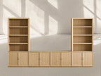 Nason Modular Open Media Cabinet Set