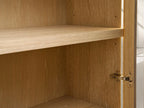 Nason Modular Glass Media Cabinet Set