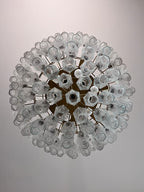 Murano Chandelier – Poliedri – 111 Glass – Transparent