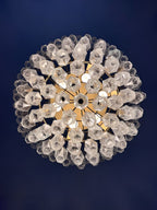 Murano Chandelier – Poliedri – 111 Glass – Transparent